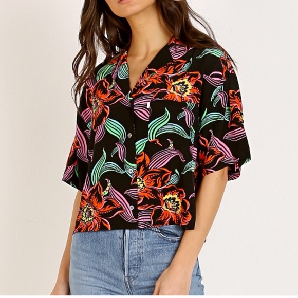 Levi's Mahina shirt in tropical print - Picture 4 of 4